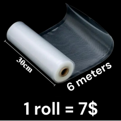 Vaccum sealer roll