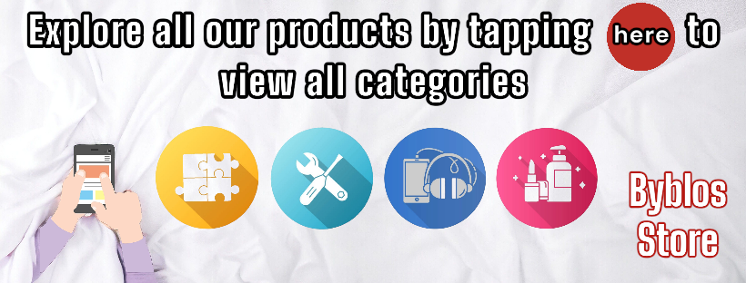 Explore all our products by tapping here to view all categories